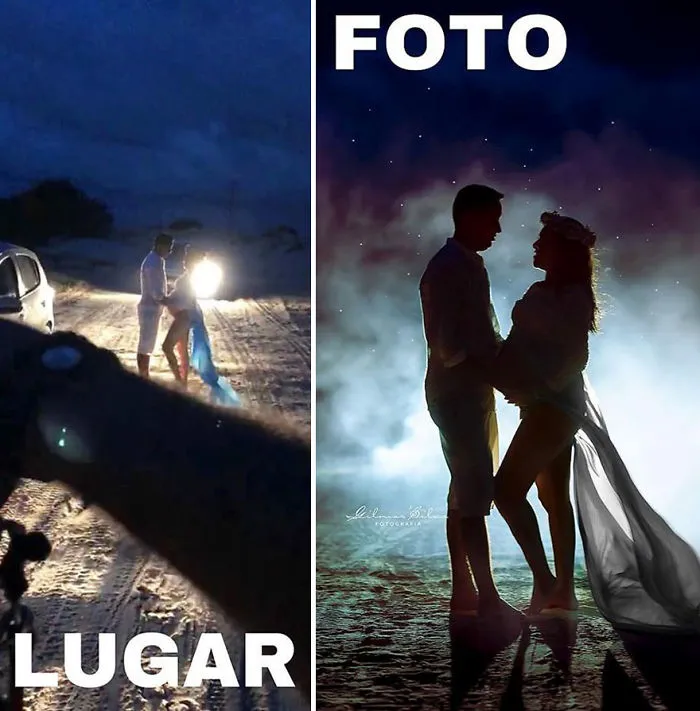 Este fotógrafo sigue sorprendiendo a internet con lo que hay tras sus fotos