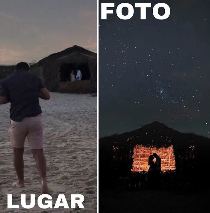 Este fotógrafo sigue sorprendiendo a internet con lo que hay tras sus fotos