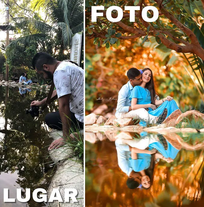 Este fotógrafo sigue sorprendiendo a internet con lo que hay tras sus fotos