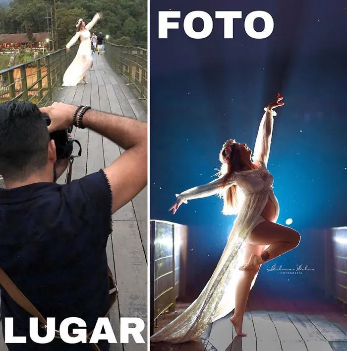 Este fotógrafo sigue sorprendiendo a internet con lo que hay tras sus fotos