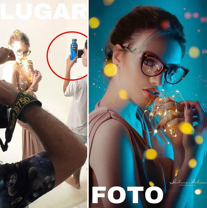 Este fotógrafo sigue sorprendiendo a internet con lo que hay tras sus fotos