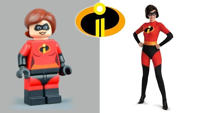 The Comparison Between Lego Incredibles 2 Vs Real Life Character