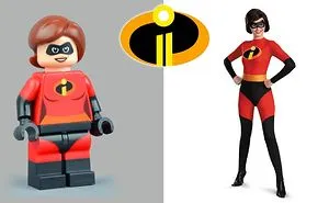 The Comparison Between Lego Incredibles 2 Vs Real Life Character