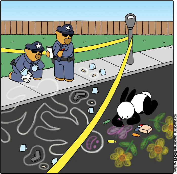 My 67 Cute Bunny Comics That Often Don't End Well