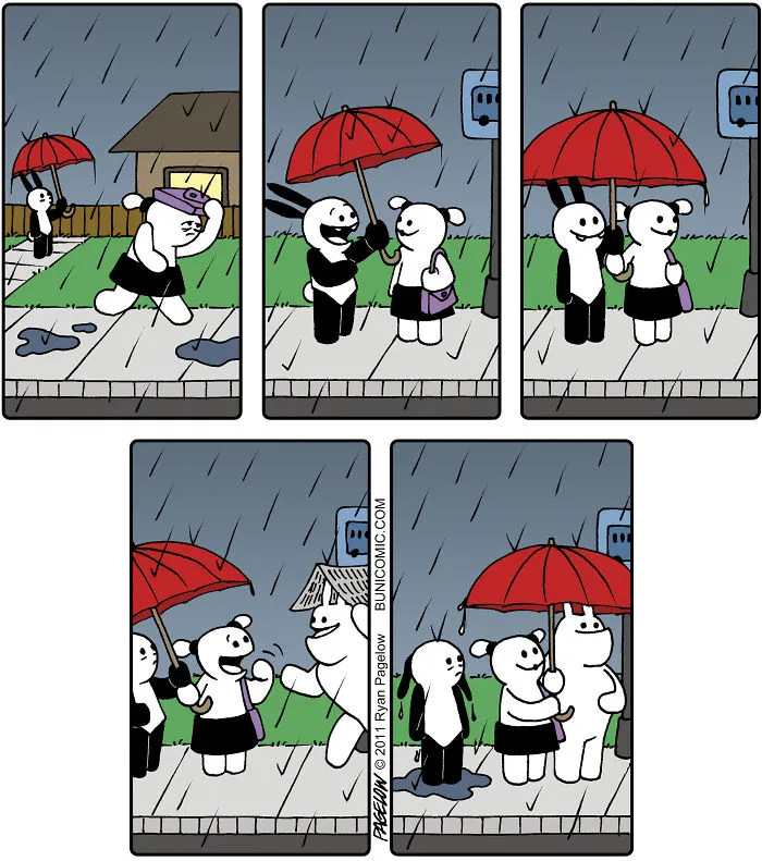 My 67 Cute Bunny Comics That Often Don't End Well