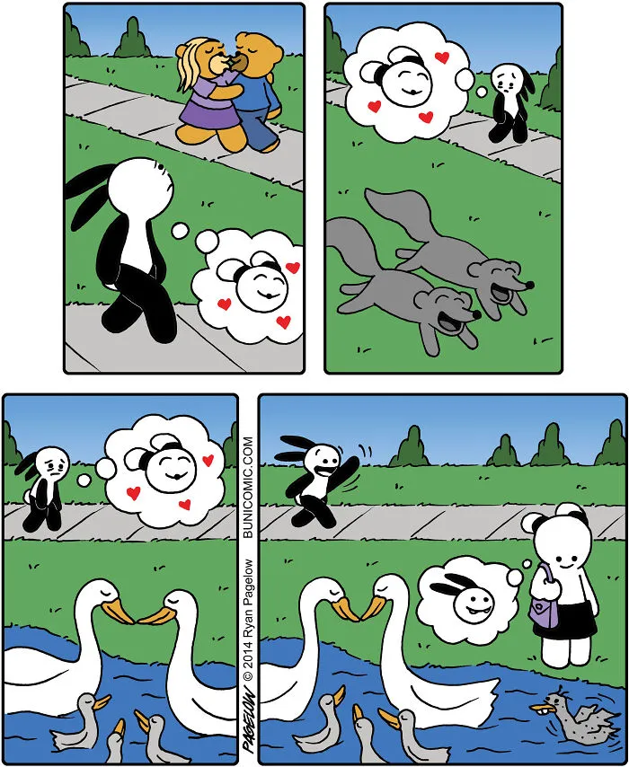 My 67 Cute Bunny Comics That Often Don't End Well