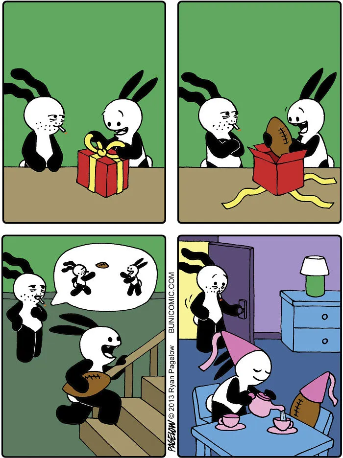 My 67 Cute Bunny Comics That Often Don't End Well