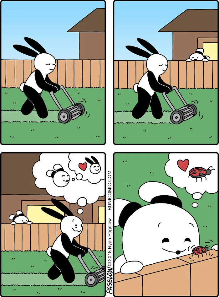 My 67 Cute Bunny Comics That Often Don't End Well