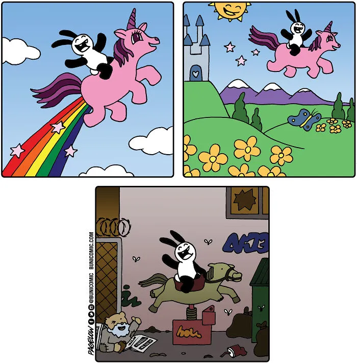 My 67 Cute Bunny Comics That Often Don't End Well