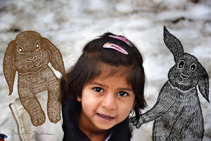I Doodle On My Friends' And Family Photos When I'm Bored, And Here's The Result (20 Pics)