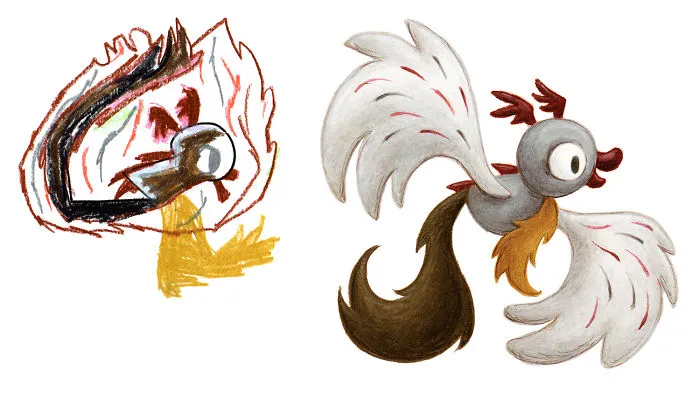 I Spend My Days Drawing Monsters Based On Kid Drawings