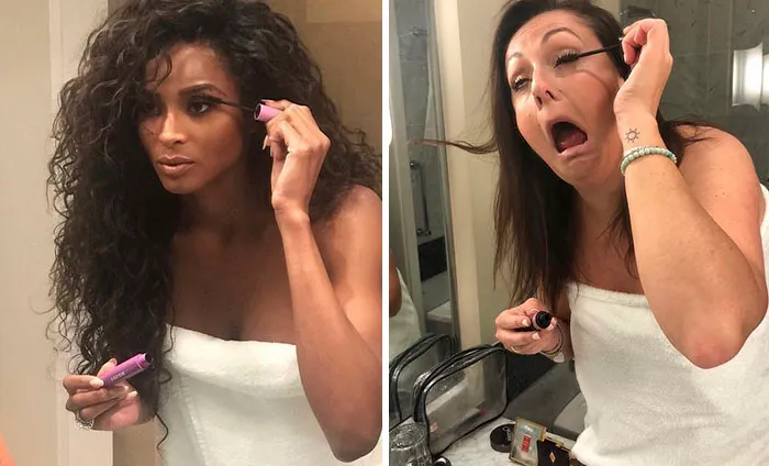 Woman Continues To Hilariously Recreate Celebrity Instagram Pics, And The Result Is Better Than The Original (New Pics)