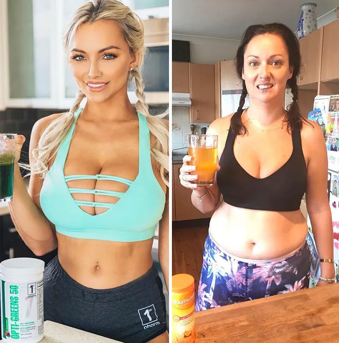 Esta mujer sigue recreando de forma divertida las fotos de Instagram de los famosos, y los resultados son mejores que el original (Nuevas imágenes)