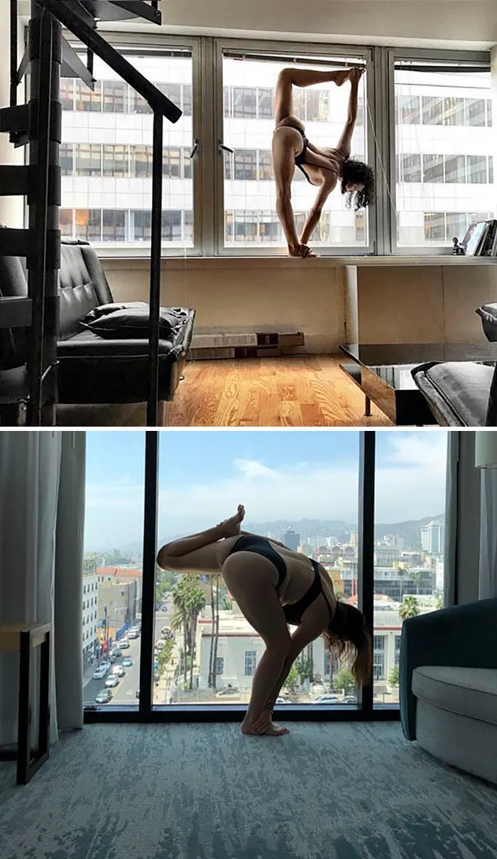 Woman Continues To Hilariously Recreate Celebrity Instagram Pics, And The Result Is Better Than The Original (New Pics)