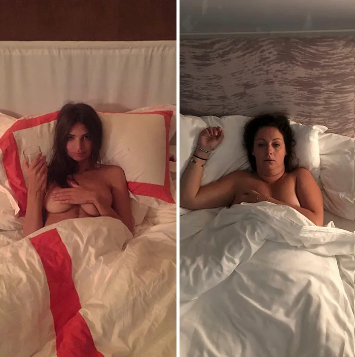 Esta mujer sigue recreando de forma divertida las fotos de Instagram de los famosos, y los resultados son mejores que el original (Nuevas imágenes)