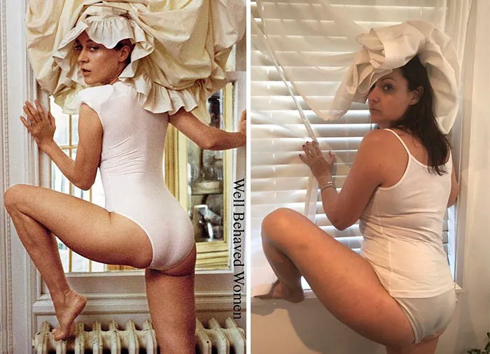 Celebrity Instagram Photos Recreated