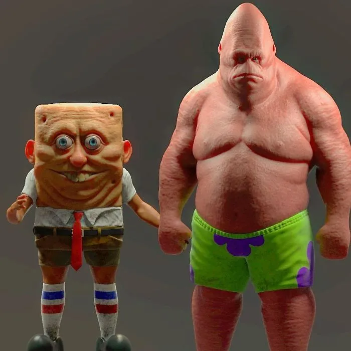 Spongebob And Patrick Star