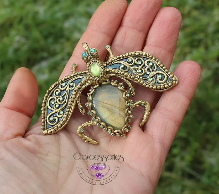 I Use Polymer Clay To Create Unique Butterfly Jewellery