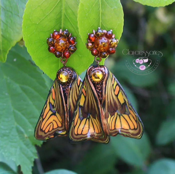 I Use Polymer Clay To Create Unique Butterfly Jewellery