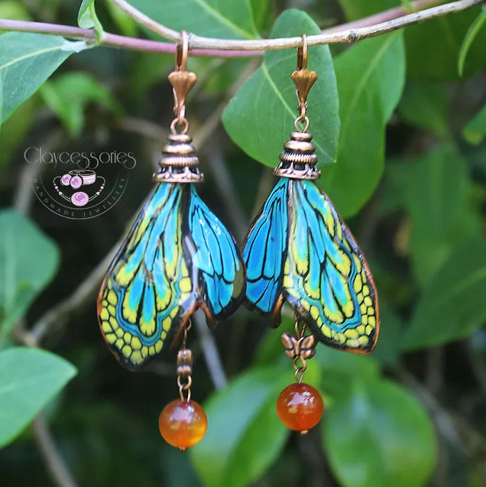 I Use Polymer Clay To Create Unique Butterfly Jewellery