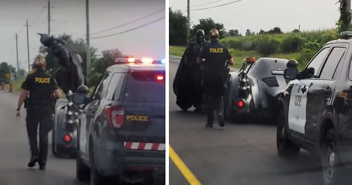 Batman Got Pulled Over By The Cops Even Though He Didn't Break The Law