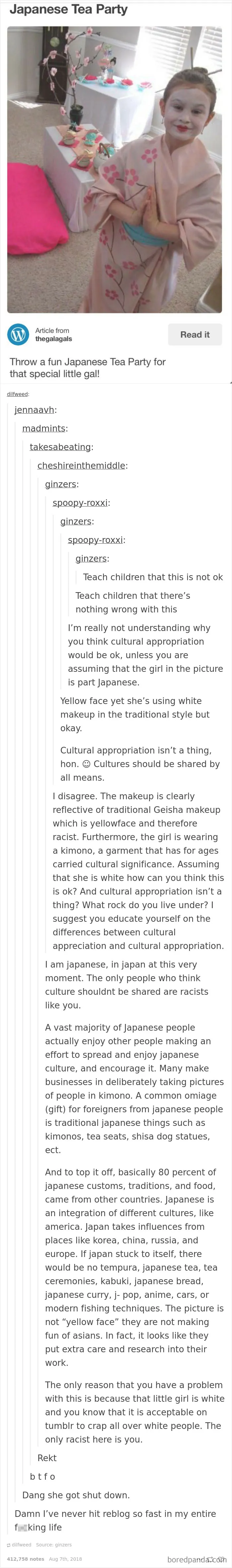 Japanese Tea Party