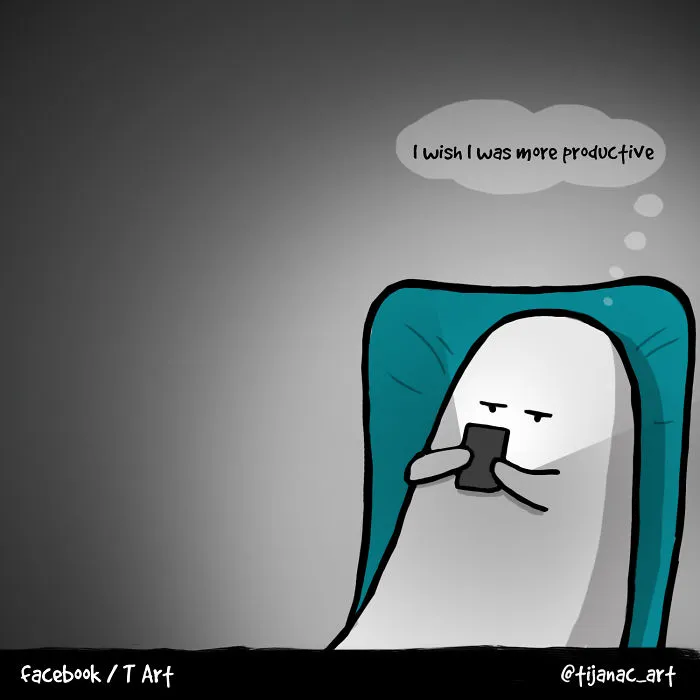 25 Satirical Comics That Illustrate My Life As A Freelance Artist
