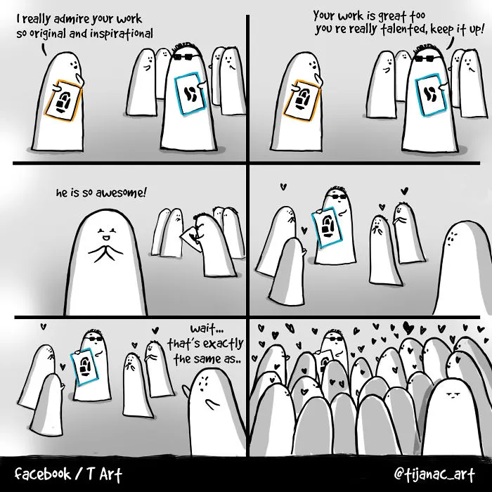 25 Satirical Comics That Illustrate My Life As A Freelance Artist
