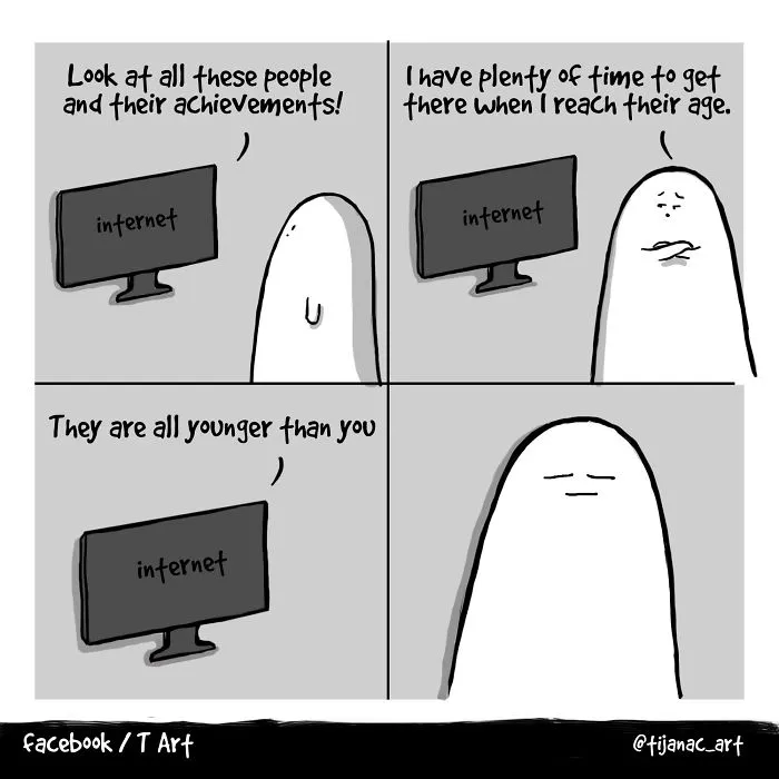 25 Satirical Comics That Illustrate My Life As A Freelance Artist