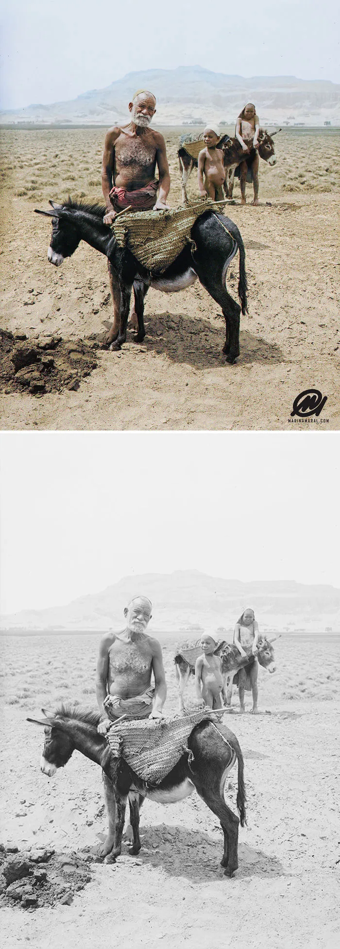 Peasants Of Upper Egypt, CA. 1900