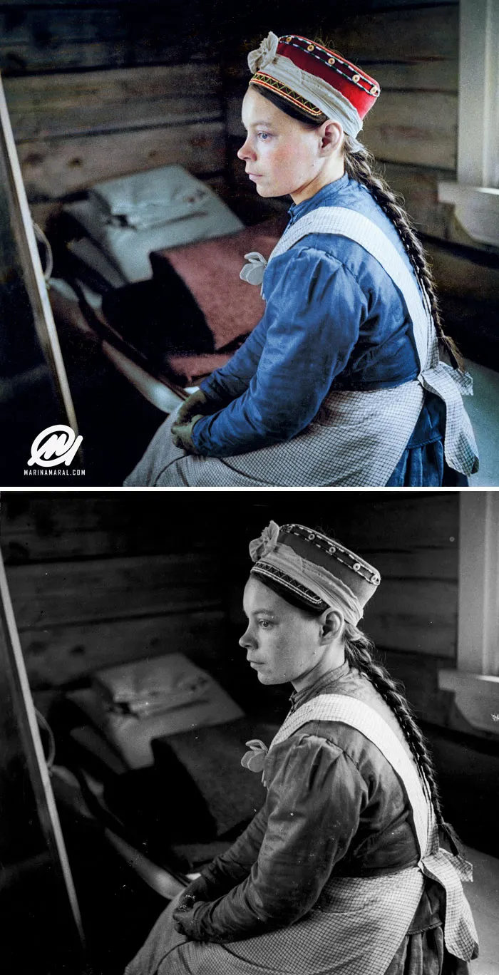 Sami Girl, 1938, Suenjel, Petsamo