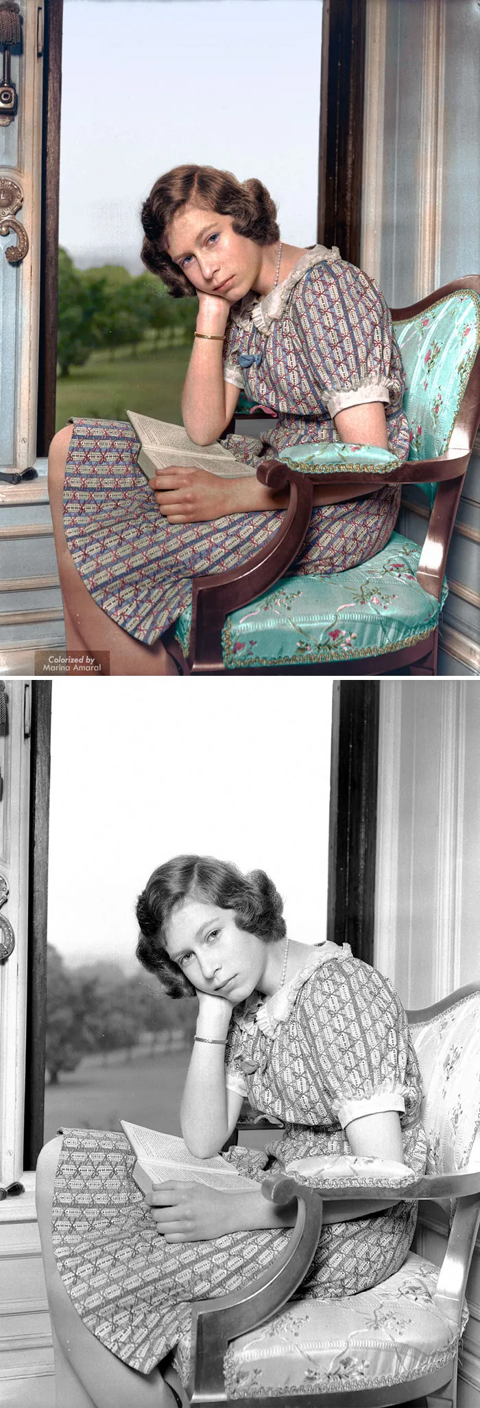 La reina Isabel II