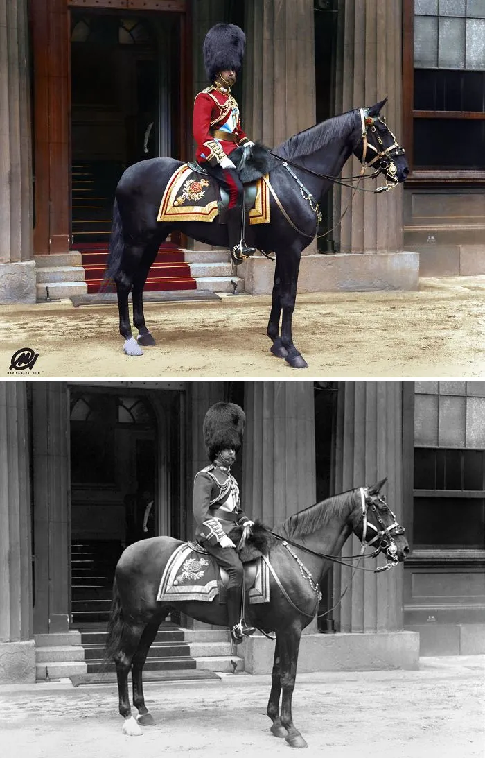 King George V, 1914