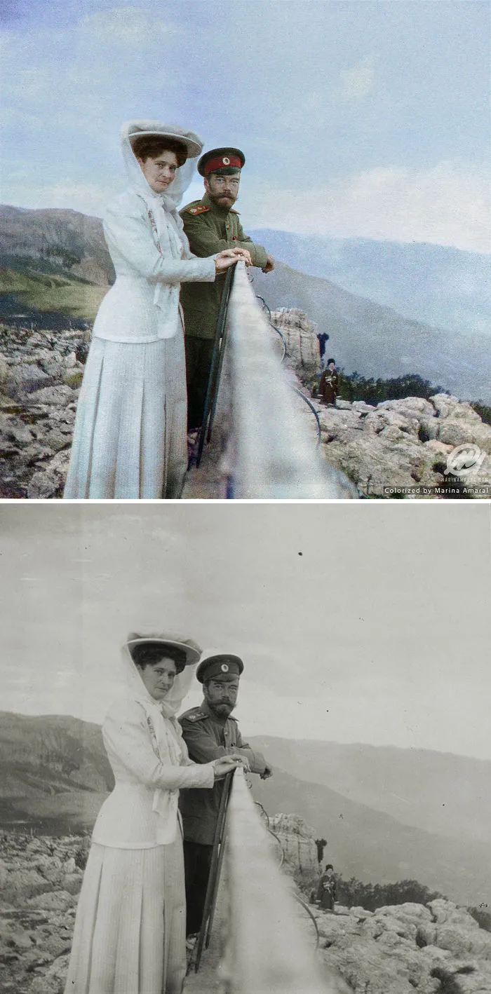 Empress Alexandra And Tsar Nicholas II