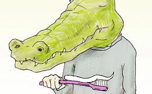 43 Problems Of A Crocodile Hilariously Illustrated By Japanese Artist Keigo