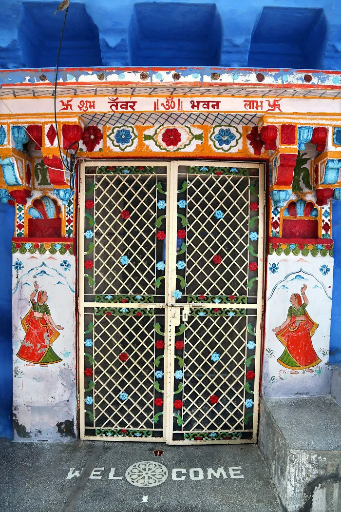 The City Of Jodhpur, Rajasthan, Often Nicknamed "The Blue City", Is One Of The Architectural Jewels Of India