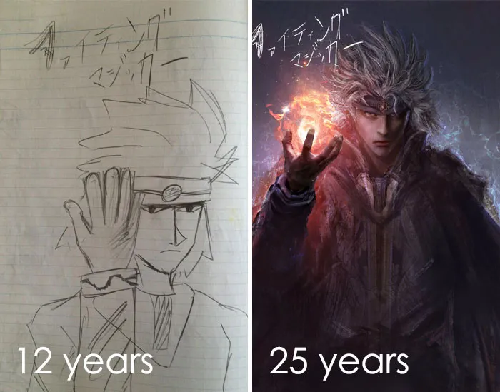 El primero lo hice a los 12 años, el 2º a los 25