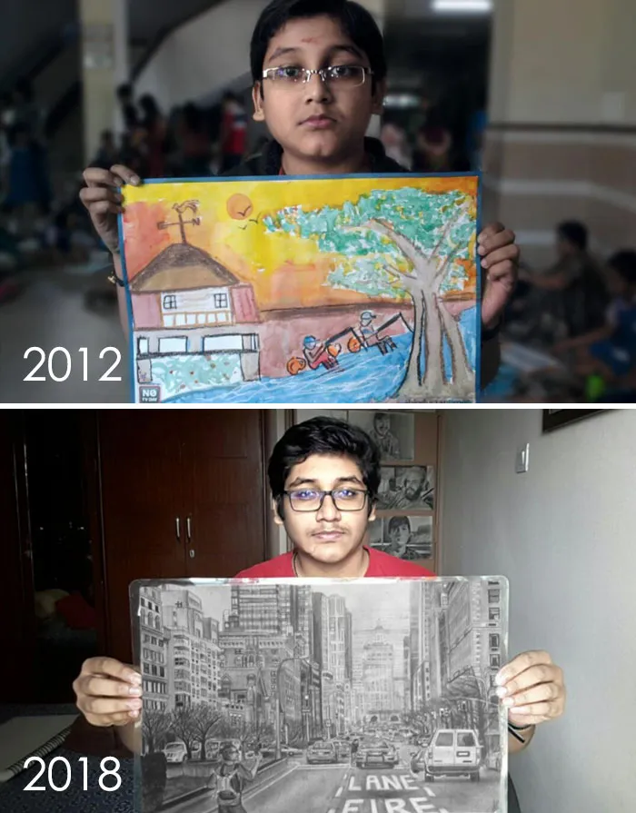 6 años de diferencia