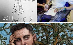 30 Artists Challenge Themselves To Redraw Their Old 'Crappy' Drawings, Prove That Practice Makes Perfect
