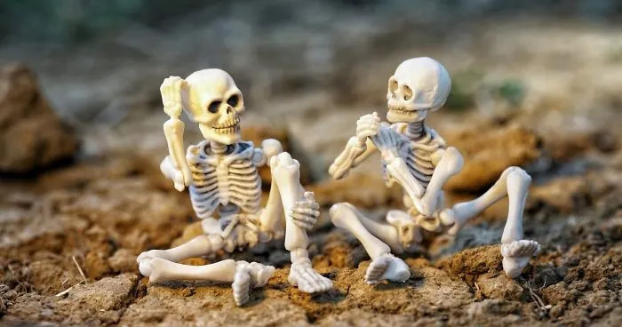 My 2 Skeletons Have Sunny Holidays Too