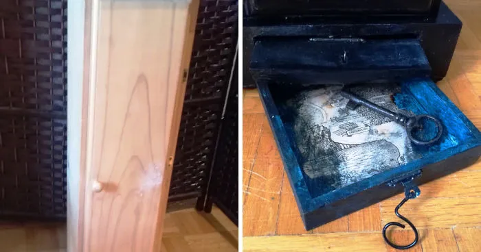 Cabinet Upcycled Into A Secret Chambers Toy Cabinet