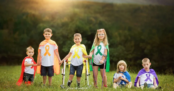Sometimes Real Superheroes Live In The Hearts Of Little Children Fighting Big Battles