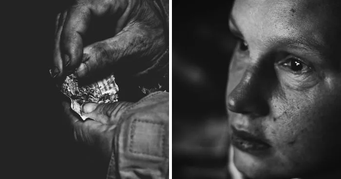 First Pictures That I Made In My Life Show People In Extreme Poverty I Witnessed In My Hometown