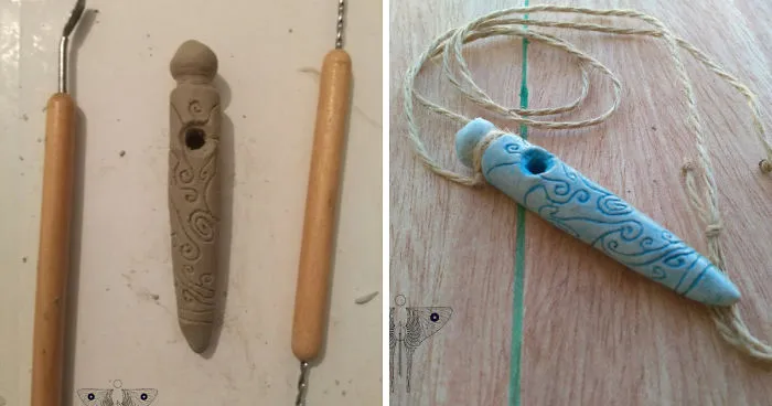 Lets's Make A Fine Glowing Necklace Using Clay