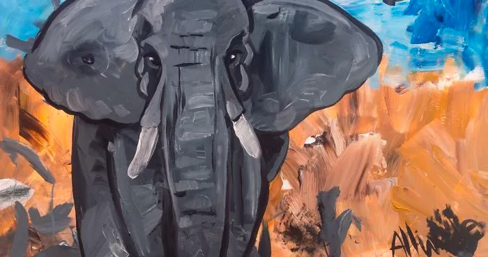 I Create Paintings With My 2-Year-Old Daughter