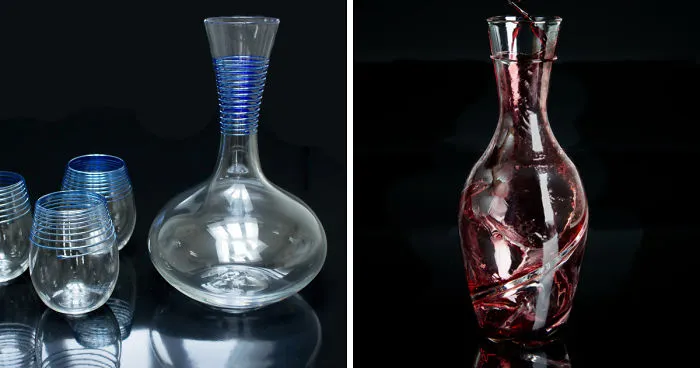 This Glass Studio Makes Gorgeous And  Unique Wine Decanters - See How They're Made!