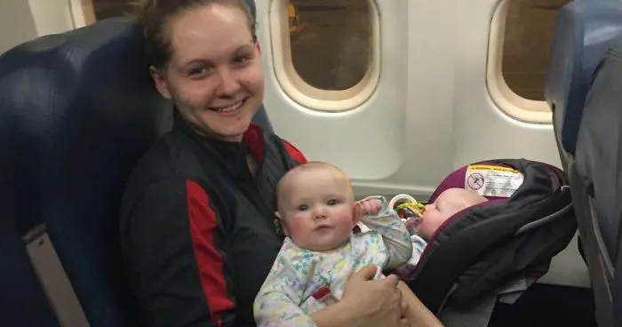 I Flew Alone With My Twins To Get To My Dying Father And Met An Angel On The Way