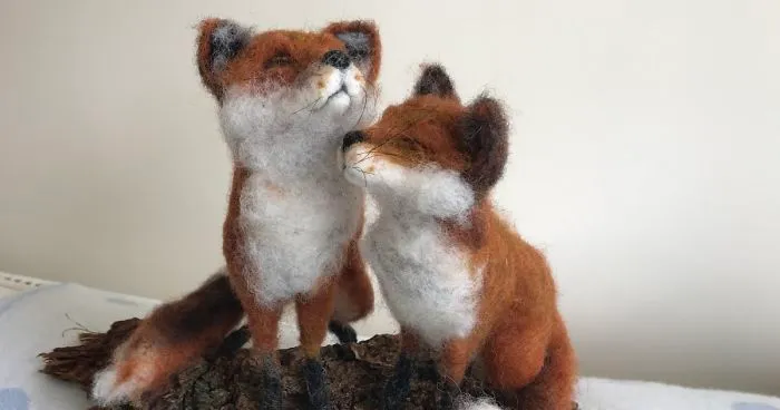 So Many Hours Spent Poking Wool With A Tiny Needle - Such Magical Transformations!