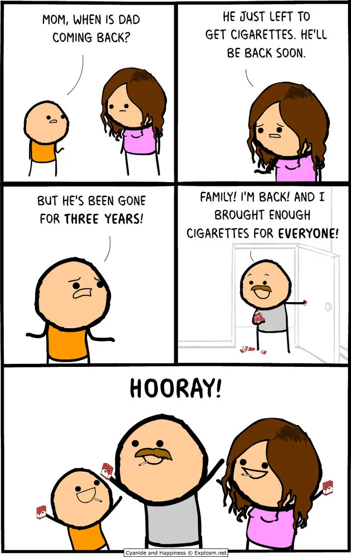 144 Brutally Hilarious Comics For People Who Like Dark Humor (Cyanide & Happiness)
