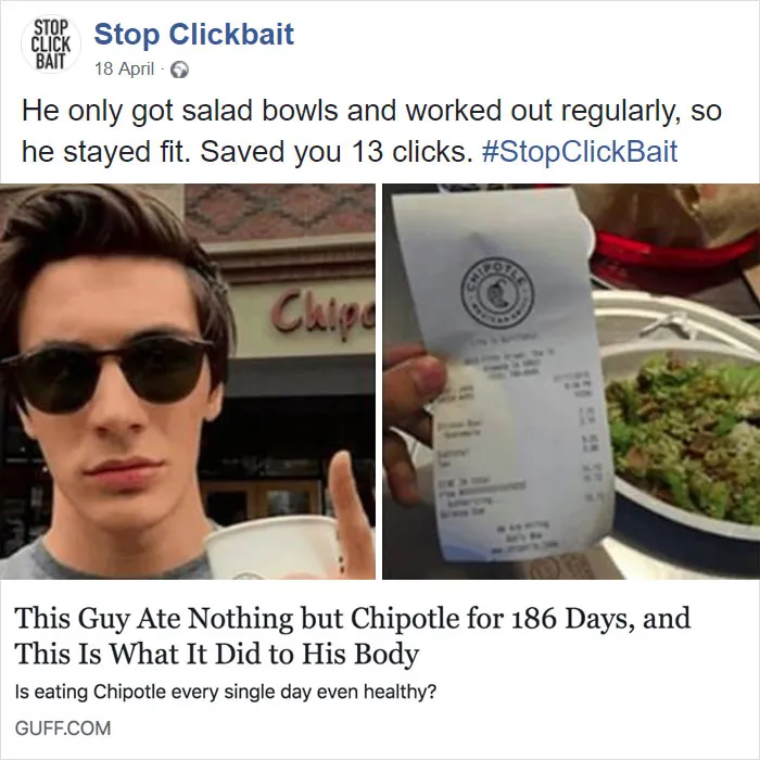 100 Times 'Stop Clickbait' Hilariously Summarized Clickbait Articles And Saved You A Click (New Pics)